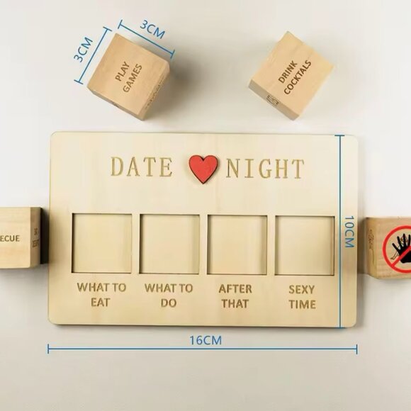 Date Night Dice Set : Roll for Romance and Adventure - Picture 6 of 6